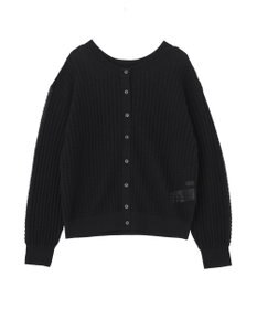 AMERICAN HOLIC 【前後2WAY】透かし編みニットカーディガン