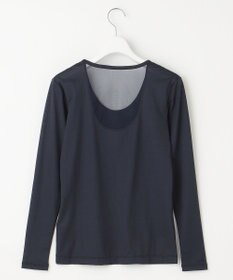 23区GOLF 【WOMEN】【吸水速乾・UVカット】３０ｄインナーUネック カノコ