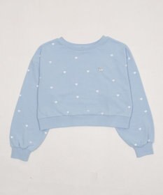 WEGO ハート総柄刺?スウェット