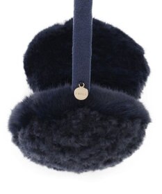 MOONBAT FURLA(フルラ)ファーMix コンパクト イヤマフ 無地