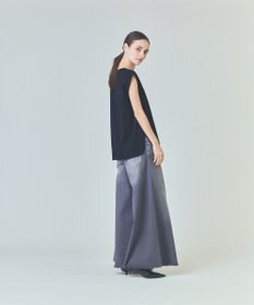 GRACE CONTINENTAL バックロゴ刺繍ノースリーブ