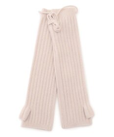 23区 【洗える】ピュアカシミヤ アームウォーマー