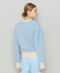 JOSEPH 【洗える】バイオテープコットン　ラウンドネックニット