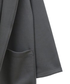 Green Parks ポンチフード付きカットカーディガン