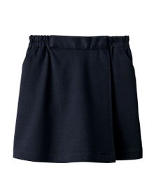 MIKI HOUSE HOT BISCUITS 【90-130cm】綿素材の巻きスカート風キュロットスカート