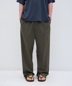 ATON LIGHT TC GABARDINE | ウォッシュドワイドパンツ - UNISEX