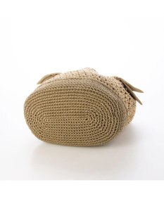 UNBILLION カシュカシュ cachecache / 下がりリボン切替編みトート