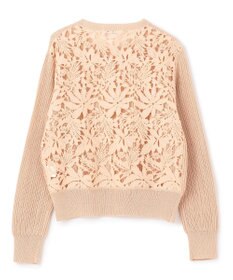 BEIGE， 【S-size】GARDENIA / クルーネックニット