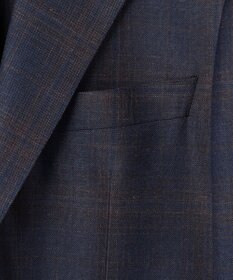 GOTAIRIKU 【REDA】TIMELESS HARMONY ジャケット_ネイビー×ブラウン