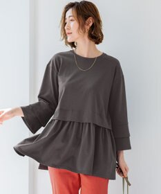 23区 S 【SLOW/好評につき新色追加】エフォートレス デザインTシャツ