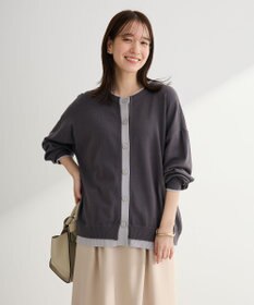 Green Parks アンチピリング前後２Ｗａｙニットカーディガン