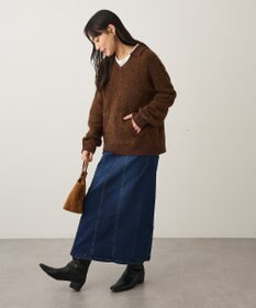 CRAFT STANDARD BOUTIQUE 裏起毛デニムスカート
