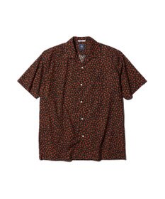 J.PRESS MEN 【J.PRESS ORIGINALS】Broad Print 1902 Open Collar Shirt