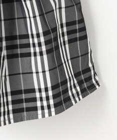 組曲 KIDS 【100㎝】チェックタフタドッキング ワンピース