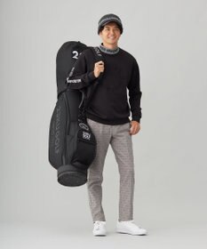 23区GOLF 【MEN】エンブレムジャガードパンツ