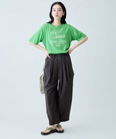 ANY シアーネップロゴＴシャツ