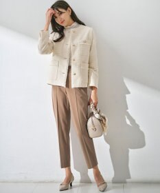 ANY SIS 【保温効果/ストレッチ】シリーズ累計13万枚突破！ビューティサーモ テーパードパンツ