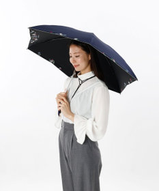 【新品❢タグ付❢】ニナリッチ　サマーシールド　二つ折日傘　黒　花柄 20-q8724_1.jpg