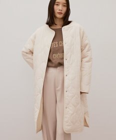 AMERICAN HOLIC あったかリバーシブルキルティングコート