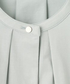 J.PRESS LADIES L 【吸水速乾】プレーティングジャージー バンドカラー カットソー