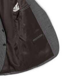 J.PRESS MEN 【定番 / セットアップ対応】マナードシルクホームスパン ガンクラブチェック ジャケット