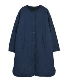 AMERICAN HOLIC あったかリバーシブルキルティングコート