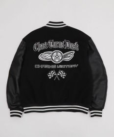 WEGO 【ユニセックス着用ITEM】メルトンワッペンスタジャン