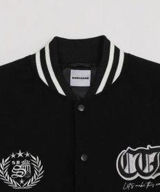 WEGO 【ユニセックス着用ITEM】メルトンワッペンスタジャン