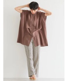 AMERICAN HOLIC ブザムフレンチスリーブバックオープンチュニック