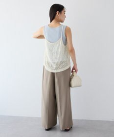 CRAFT STANDARD BOUTIQUE ノットヤーン透かしビスチェ