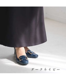 Pointer 日本製 本革バックルパンプス