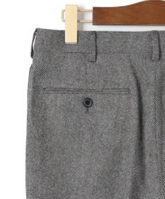 J.PRESS MEN 【定番 / セットアップ対応】マナードシルクホームスパン スラックス