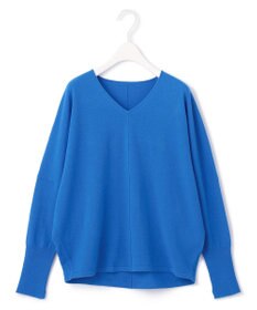 ICB 【洗える】ソフトウールハイゲージ Vネックプルオーバー