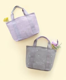 TOCCA 【大人百花コラボカラー有・WEB＆一部店舗限定】LUCKY SHOWER CANVASTOTE キャンバス トートバッグ