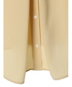 earth music&ecology バックボタンチュニック