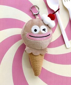 WEGO 激うま！アイスクリームモンスターぬいぐるみキーホルダー