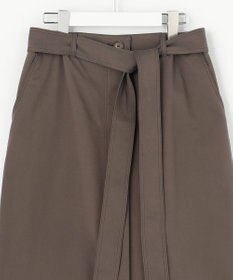 自由区 S 【カタログ掲載】ブラッシュドコットンサテンナロー スカート