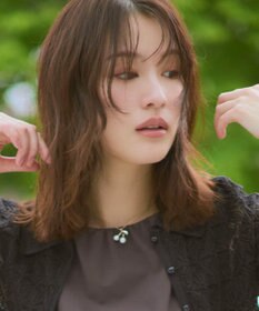 TOCCA PEARL CHERRY NECKLACE 淡水パールネックレス