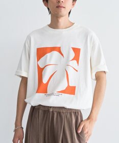 CRAFT STANDARD BOUTIQUE フラワープリントグラフィックＴシャツ