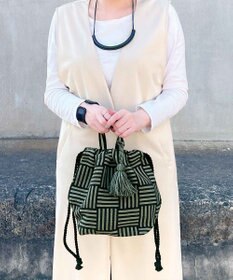 ROOTOTE 1241【巾着タイプ】LT.デリ.エスニックパターン-A