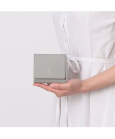 LANVIN en Bleu リュクサンブールカラー 外ボックス二つ折り財布