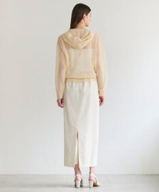 BEIGE， SPINEL / タックギャザー Iラインスカート