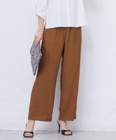 ICB 【洗える】VIS/NYタンブラーツイル ワイドパンツ