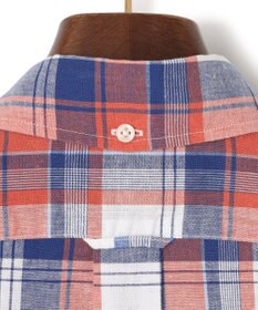 J.PRESS MEN 【WEB・一部店舗限定】コットンリネンチェック シャツ/B.D