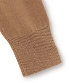 23区 【洗える】セミウーステッドウール モックネック ニット