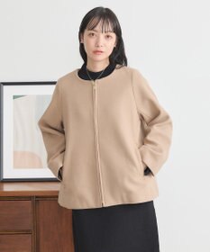 earth music&ecology ２Ｗａｙフードショートコート