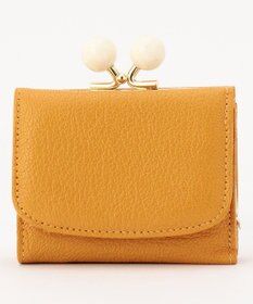 UNBILLION perche アクリル玉三つ折りミニサイフ