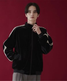 WEGO ベロアライントラックジャケット