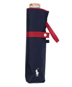 MOONBAT POLO RALPH LAUREN 晴雨兼用日傘 折りたたみ傘 ワンポイントPP／一級遮光 遮熱 UV
