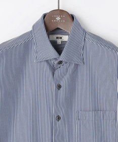 JOSEPH ABBOUD 【ジャージー素材・ストレッチ・イージーケア】コンパクトジャージーストライプシャツ